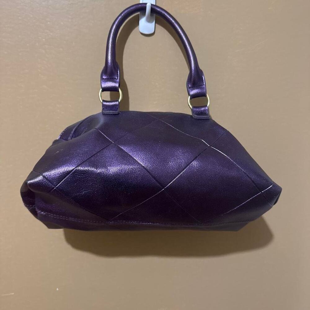NWT Victoria's Secret Purple Quilted SatcheL Halloween Purple - Picture 2 of 5